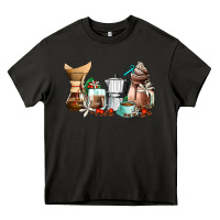 Asphalt coffee tools coffee cups Heavy Core Tee - AdoDesignShop