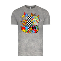 Cloud Rock retro autism awareness Vintage Tee - JahusDesignShop