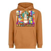Meerkat easter day rabbit Heavyweight Hoodie - TumblerDesignByShophia