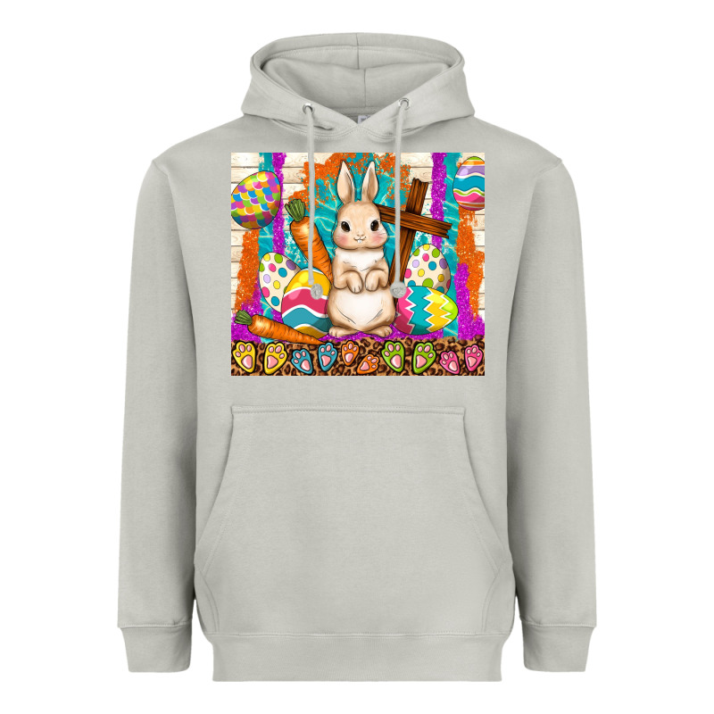 Easter Day Rabbit Heavyweight Hoodie by TumblerDesignByShophia | Teevron