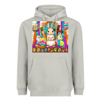 Moon Dust easter day rabbit Heavyweight Hoodie - TumblerDesignByShophia