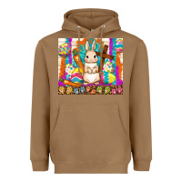 Toasted Coconut easter day rabbit Heavyweight Hoodie - TumblerDesignByShophia
