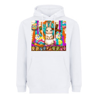 White easter day rabbit Heavyweight Hoodie - TumblerDesignByShophia