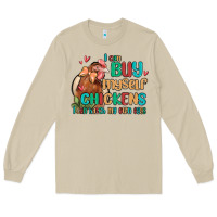 Mushroom i can buy myself chickens i can hatch my own eggs Long Sleeve Tee - MaliasSmallBusiness