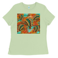 Matcha indian headdress pattern tumbler Ladies Tee - HRA Design Shop