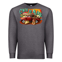 Charcoal Heather cinco de mayo truck Premium Sweatshirt - CowGirlArtShop
