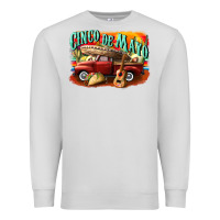 Dove Grey cinco de mayo truck Premium Sweatshirt - CowGirlArtShop