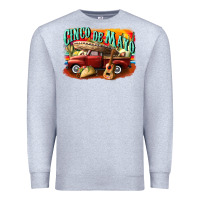 Heather Grey cinco de mayo truck Premium Sweatshirt - CowGirlArtShop