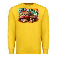 Lemon cinco de mayo truck Premium Sweatshirt - CowGirlArtShop