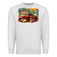 Oatmeal Heather cinco de mayo truck Premium Sweatshirt - CowGirlArtShop