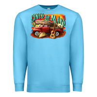Ocean Blue cinco de mayo truck Premium Sweatshirt - CowGirlArtShop