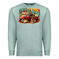 Seafoam cinco de mayo truck Premium Sweatshirt - CowGirlArtShop