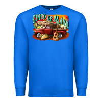 True Royal cinco de mayo truck Premium Sweatshirt - CowGirlArtShop