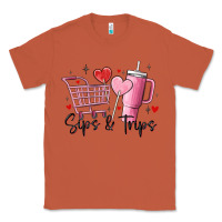 Copper sips & trips target inspired stanley Classic Tee - MaliasSmallBusiness