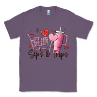 Lavender sips & trips target inspired stanley Classic Tee - MaliasSmallBusiness