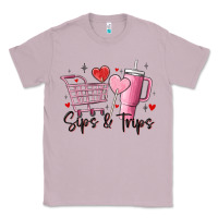 Lilac sips & trips target inspired stanley Classic Tee - MaliasSmallBusiness