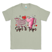 Matcha sips & trips target inspired stanley Classic Tee - MaliasSmallBusiness