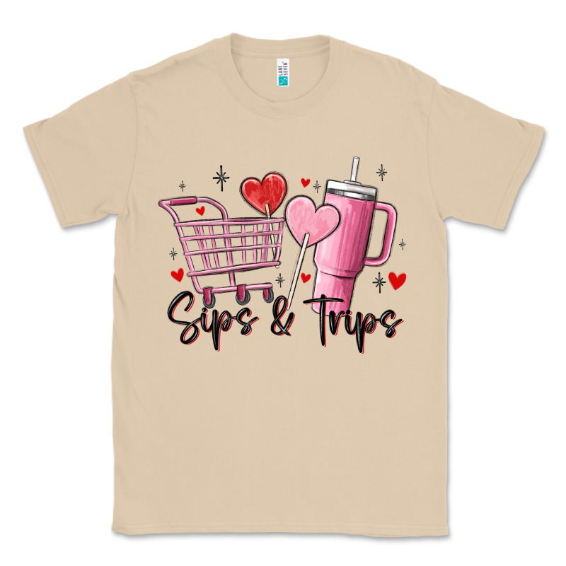 Sips & Trips Target Inspired Stanley Classic Tee by MaliasSmallBusiness | Teevron