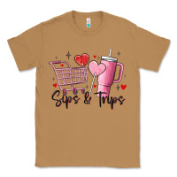 Toasted Coconut sips & trips target inspired stanley Classic Tee - MaliasSmallBusiness