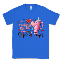 True Royal sips & trips target inspired stanley Classic Tee - MaliasSmallBusiness