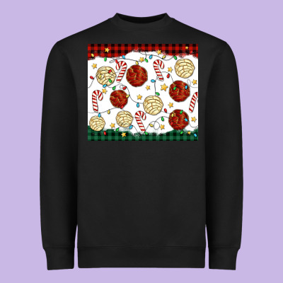 Christmas Conchas Heavyweight Sweatshirt Designed By Maliassmallbusiness