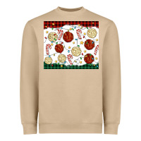 Mushroom christmas conchas Heavyweight Sweatshirt - MaliasSmallBusiness