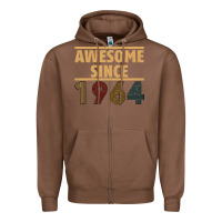Chestnut Awesome Since 1964 Zipper Hoodie - Bettercallsaul