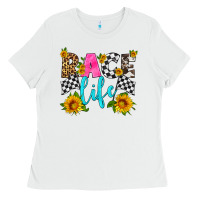 White race life Ladies Tee - HRA Design Shop