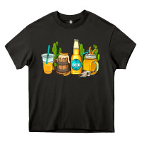 Asphalt beer coffee cups Heavy Core Tee - AdoDesignShop