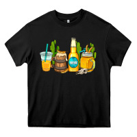 Black beer coffee cups Heavy Core Tee - AdoDesignShop