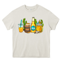 Cream beer coffee cups Heavy Core Tee - AdoDesignShop