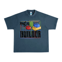 Midnight Navy master builder Urban Heavy Tee - MaliasSmallBusiness