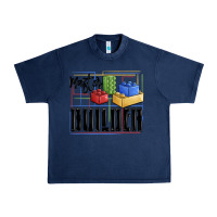 Navy master builder Urban Heavy Tee - MaliasSmallBusiness