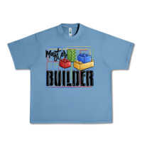 Pebble Blue master builder Urban Heavy Tee - MaliasSmallBusiness