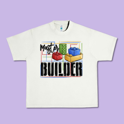 Master Builder Urban Heavy Tee Designed By Maliassmallbusiness