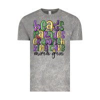 Cloud Rock beads parades crawfish king cake mardi gras Vintage Tee - MaliasSmallBusiness