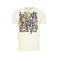 Vintage Arctic beads parades crawfish king cake mardi gras Vintage Tee - MaliasSmallBusiness