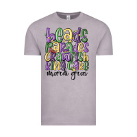 Beads Parades Crawfish King Cake Mardi Gras Vintage Tee | Teevron