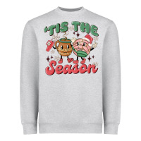 Heather Grey mexican christmas tis the season Heavyweight Sweatshirt - MaliasSmallBusiness