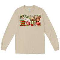Mushroom elf coffee cups Long Sleeve Tee - MaliasSmallBusiness
