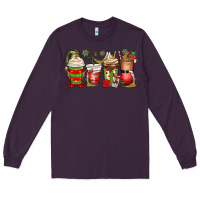 Plum elf coffee cups Long Sleeve Tee - MaliasSmallBusiness