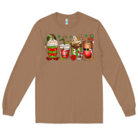 Toasted Coconut elf coffee cups Long Sleeve Tee - MaliasSmallBusiness