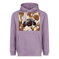 Lavender baseball crusher Heavyweight Hoodie - TumblerDesignByShophia