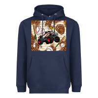 Navy baseball crusher Heavyweight Hoodie - TumblerDesignByShophia