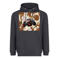 Smoke baseball crusher Heavyweight Hoodie - TumblerDesignByShophia