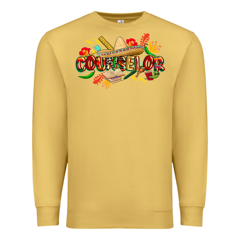 Cinco De Mayo Counselor Premium Sweatshirt by CowGirlArtShop | Teevron