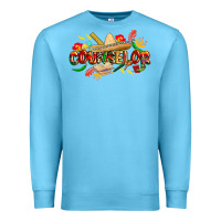 Ocean Blue cinco de mayo counselor Premium Sweatshirt - CowGirlArtShop