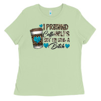Matcha coffee Ladies Tee - CowhideDigitalArt