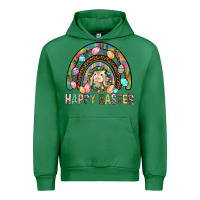 Emerald Happy Easter Rainbow Urban Hoodie - BundleAndBundleShop