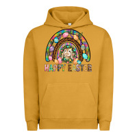 Pigment Peanut Butter Happy Easter Rainbow Urban Hoodie - BundleAndBundleShop